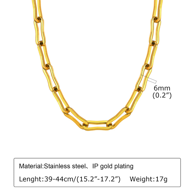 304 Stainless Steel 18K Gold Plated IG Style Streetwear Plating Solid Color Bracelets Necklace By Trendy Jewels